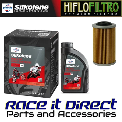 Kit de óleo e filtro para motor Can-Am 990 GS Spyder 2008 silkolene e Hiflo - Imagem 1 de 4