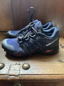 Salomon LT Speed Cross Vario 2 Trail Running Goretex UK 4 EU 36.5 Purple New - Picture 1 of 15