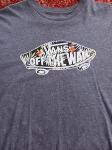 Vans T-Shirt, Größe L, grau, Skateboarden, Surfen, cool aussehen, - Bild 1 von 5