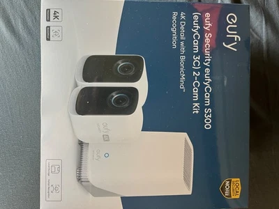 eufy securityS300 eufyCam3C 2-Cam Kit Security Camera Outdoor Wireless 4K 16TB - Image 1 of 4