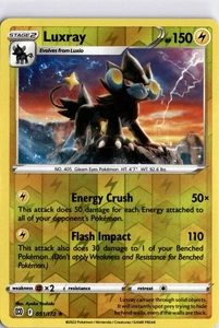 Pokémon TCG Pokémon Luxray 51 Rare Reverse Holo - Picture 1 of 2