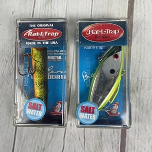Bill Lewis Rat-L-Trap Lures Lipless Crankbait 2 Pcs 1/2 Oz 3 In Fishing Chug Bug - Picture 1 of 5