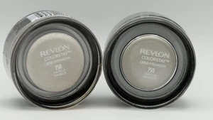 REVLON - LOT OF 2 - ColorStay Crème Eye Shadow- 750 VANILLA - 24 Hr Shimmer- NEW - Picture 1 of 3