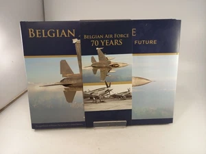 Belgian Air Force The past 70 Years Present & Future By Daniel Brackx Hardback - Picture 1 of 12