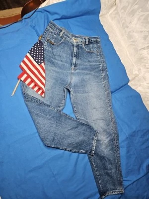 Vintage Gitano Jeans Mom High Rise Stone Wash 80s 90s NO BACK POCKETS Pocketless - Image 1 of 4