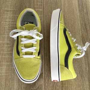 VANS ComfyCush Entrenadores Mujer Zapatos Talla UK 4.5 EU 37 Parte Superior Baja Lima Old Skool - Imagen 1 de 12