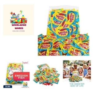 Candy in Bulk SwedishFish Soft & Chewy Fun Size Sharing Bag -  Sweet & Chewy ... - Picture 1 of 7