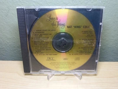 Nat "King" Cole – Love Is The Thing DCC 24kt Gold CD Steve Hoffman Mastered OOP - Image 1 of 4