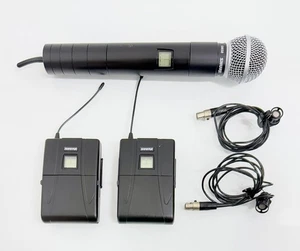 Shure U2-UA Handsender Mikrofon und Two Body Pack U1-UA Mikrofone SM58 - Bild 1 von 18