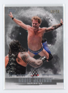 CHRIS JERICHO 2017 Topps WWE Undisputed #10 SILVER PARALLEL 15/50