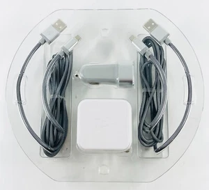 Micro USB Charge Kit 6ft USB A to Micro USB Cables & Wall & Car Charger - Picture 1 of 1