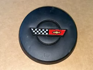Corvette Horn Button with emblem 84,85 OEM GM - Foto 1 di 11