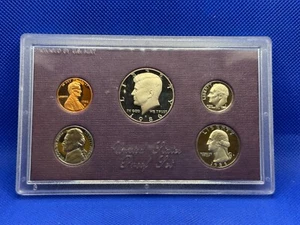 USA 1986 5 Coin Proof Set with Original Case / Cover - Picture 1 of 2
