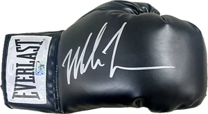 Mike Tyson Signed Autographed Black Boxing Glove JSA & Mike Tyson Holo Authen R - Picture 1 of 3