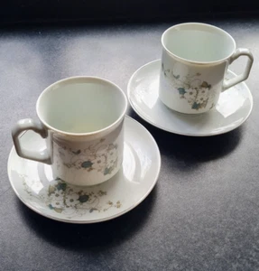 Vintage Porcelana Real Brasil Teacup & Saucer Set – Ingrid Habrich Floral Design - Picture 1 of 14