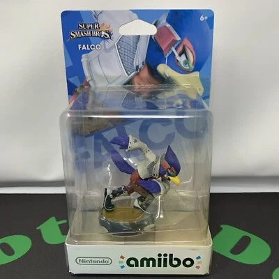 Falco Amiibo Star Fox Super Smash Bros. Nintendo Wii U 3DS Foto 1 de 2