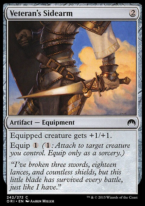 Magic the Gathering MTG Veteran's Sidearm (242) Magic Origins   LP - Image 1 of 1