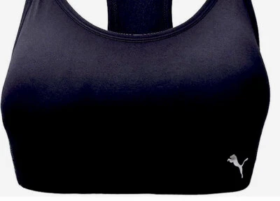 Sujetador/top deportivo sin costuras para mujer Puma negro talla L usado Foto 1 de 4