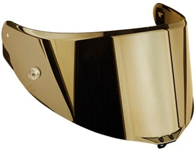 Visiera Agv Race 2 As Iridium Gold Oro Specchiata Pista Gp Corsa Gt Veloce - Immagine 1 di 3