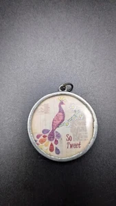 Pick Up Sticks Jewelry Double Sided Pendant Women What A Hoot So Tweet - Picture 1 of 3
