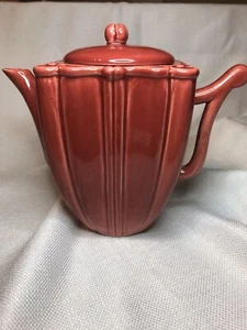 Teapot Antheor France Carcassonne Rare Red - Picture 1 of 6