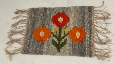 复古波兰花 13 英寸壁挂千斤顶花卉手工波兰 — 第 1/3 张图片