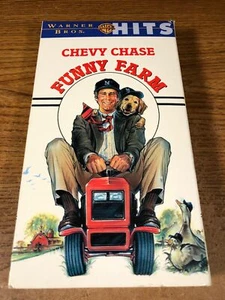 Funny Farm VHS VCR Video Tape Movie Used Chevy Chase - Picture 1 of 7
