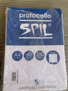 200 fogli protocollo 5mm e 1R a scelta compiti e verifiche scuola medie superior - Foto 1 di 1