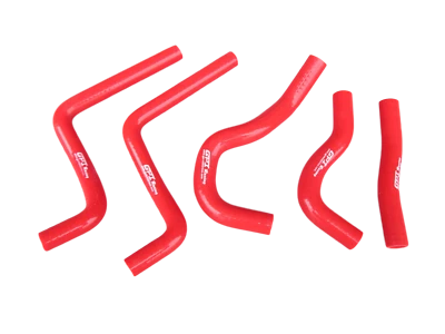 Manguera de radiador para Honda CR125R CR125 CR 125 2001-2004 rojo silicona 2002 2003 Foto 1 de 4