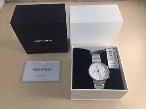 ISSEY MIYAKE Watch Men C Sea Iwasaki Ichi Design Chronograp NYAD002 - Picture 1 of 5
