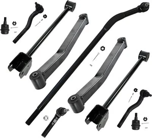 Front Upper & Lower Control Arms + Tie Rods Kit for 2007 - 2017 Jeep Wrangler JK - Picture 1 of 1