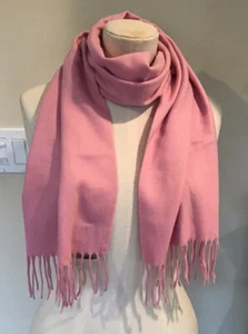 Pink Fringe Scarf Size 11” X55” NWT - Picture 1 of 4