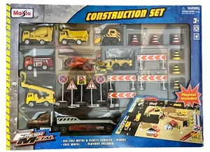 MAISTO Die-Cast Fresh Metal Construction Set with Playmat Included #12030 NEW! - Picture 1 of 5