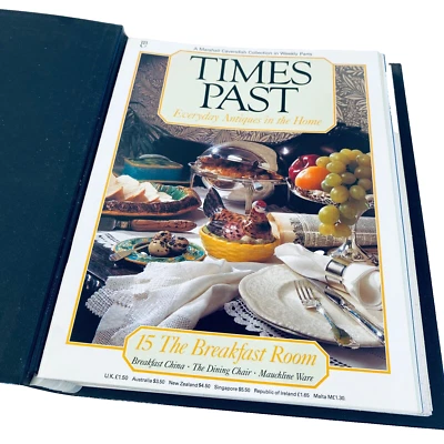 Times Past Magazines 1989 Volume 2 Country Living Parts 15 to 28 in Vinyl Binder - Image 1 of 4