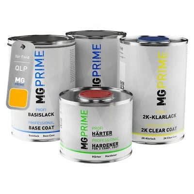Autolack Dose Set für Ford QLP XSC1517A Saffron Yellow Safrangelb 3,5L - Bild 1 von 4