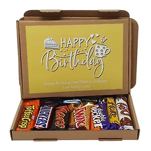 Scatola regalo di compleanno cioccolatini cesto regalo dolce regalo - blocco - Foto 1 di 7
