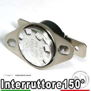 Interruttore Termico 150°C gradi Normalmente chiuso Termostato sensore KSD301 - Foto 1 di 4