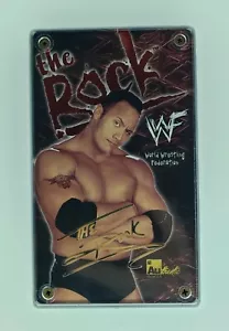 RARE 1999 Authentic Images WWF 3x5 Card THE ROCK NNO 4830 of 5000 - Picture 1 of 2