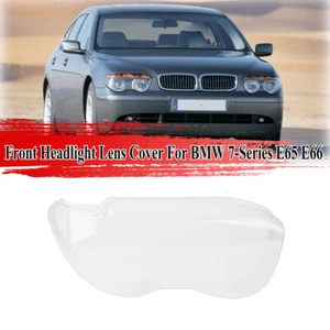Right Front Headlight Lens Headlamp Replace Cover For BMW 7-Series E65 2002-2005 - Foto 1 di 9