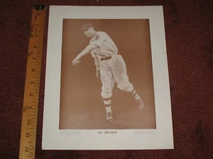 1940s M114 Baseball Magazine Premium Ed Brandt ~Boston Braves ~VGEX - Picture 1 of 3