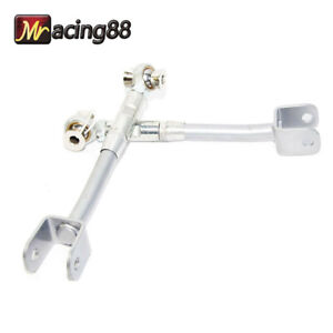 Adjustable left right Camber Control Arm Kits Silver For 2003-2007 Nissan 350Z