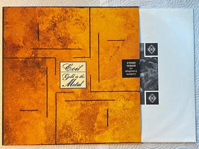 Coil - Gold is the Metal German Normal re LP w/7" TG PTV Psychic TV 1990 Foto 1 de 3