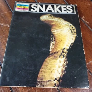THE HOW AND WHY WONDER BOOK OF SNAKES 1975 - Picture 1 of 11