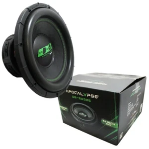 Deaf Bonce Apocalypse DB-SA305 D2 15" 4000 Watt Dual 2-Ohm DVC Car Subwoofer Sub - Picture 1 of 12