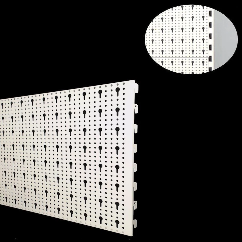 RR14S2= 1x Lochwand L100 H40 SL jw Tego Regal Schlüssellochung Tegometall Tego