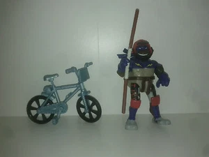 TMNT Tortues NINJA Playmates 2003 – Complet Biker Donatello BMX Vélo - Picture 1 of 3