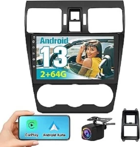 Car Radio Stereo Android 13 for Subaru Forester WRX Impreza 2013 2014 2015 - Picture 1 of 7