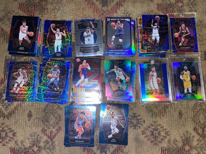 2021-22 select basketball : Blue Shimmer,  Silver, Inserts, Prizm