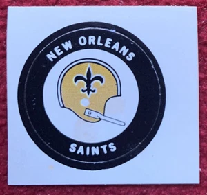 1970 New Orleans Saints Banana Vintage Football Sticker Helm NFL AFL UNBENUTZT 1 - Bild 1 von 2