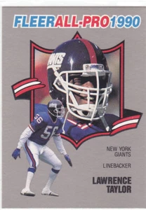 Lawrence Taylor 1990 Fleer All Pro #14 New York Giants - Foto 1 di 1